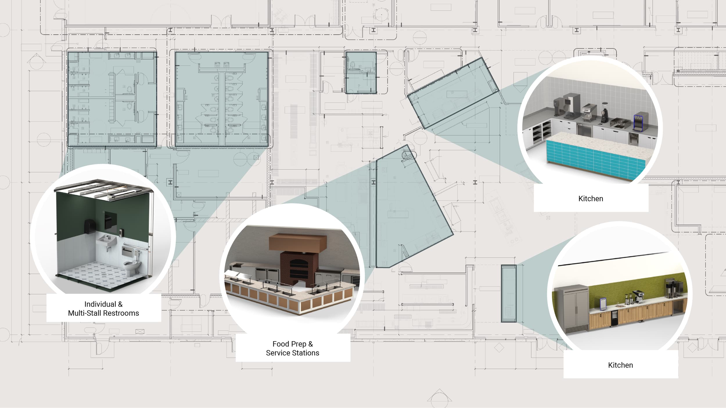 Commercial floor plan example